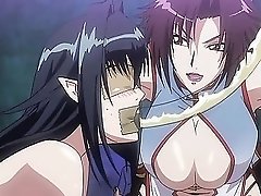 Tied Up Hentai Babe Gets Her Pussy And Ass Toyed